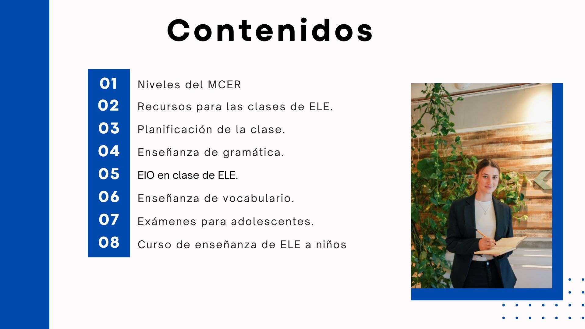 Curso de Español formación de profesores